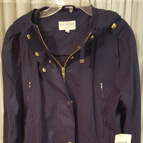 Blu Pepper Jackets & Blazers - Blu Pepper jacket size 2XL navy blue